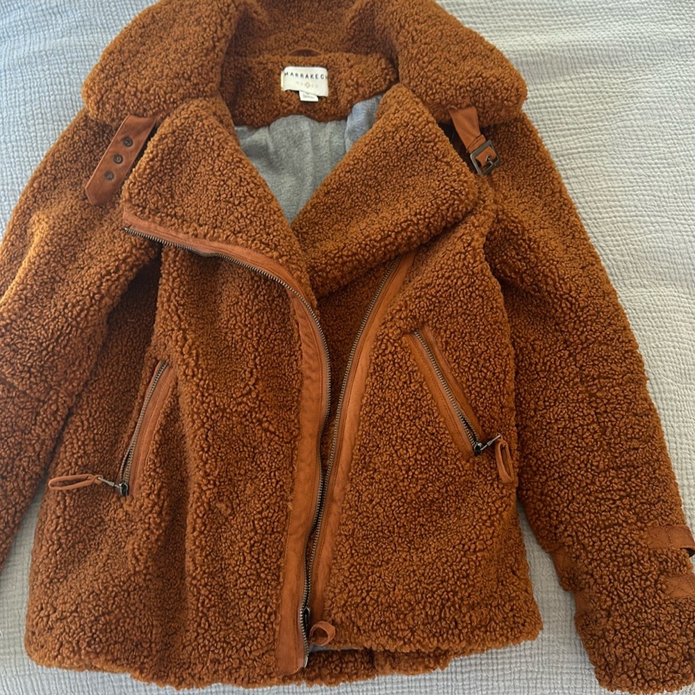 Marrakech Anthropologie teddy jacket